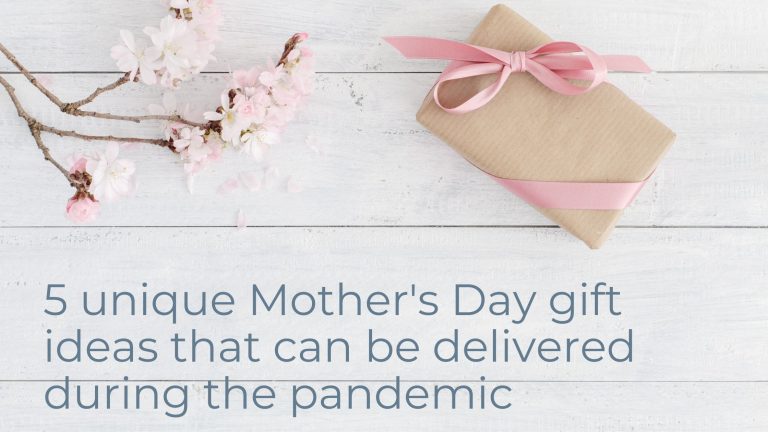 5 unique Mother’s Day gift ideas that can be delivered during the pandemic